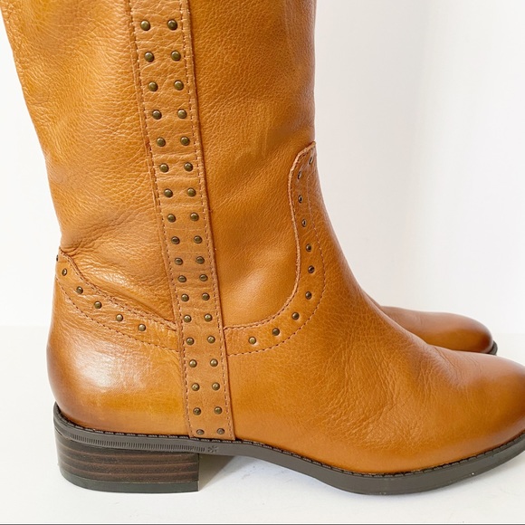 Sam Edelman Prina Riding Boot Athletic Fit Whiskey - Picture 3 of 10